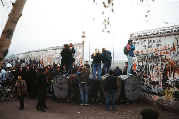 Fall of the Berlin wall.