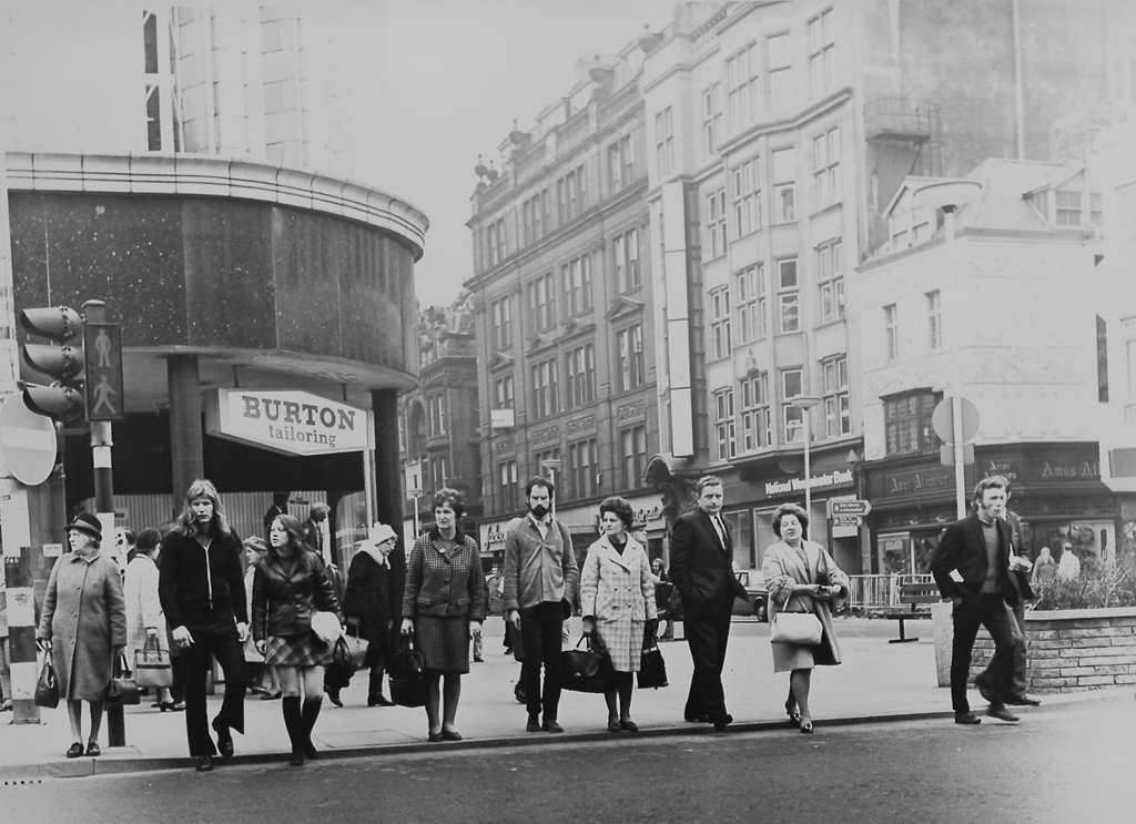 Northumberland Street circa 1975