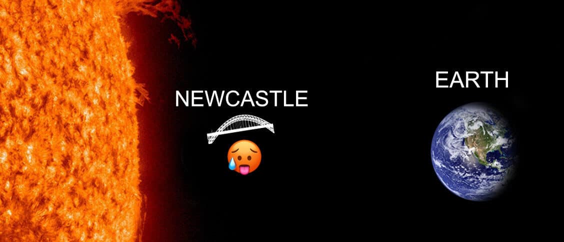 Newcastle hot meme