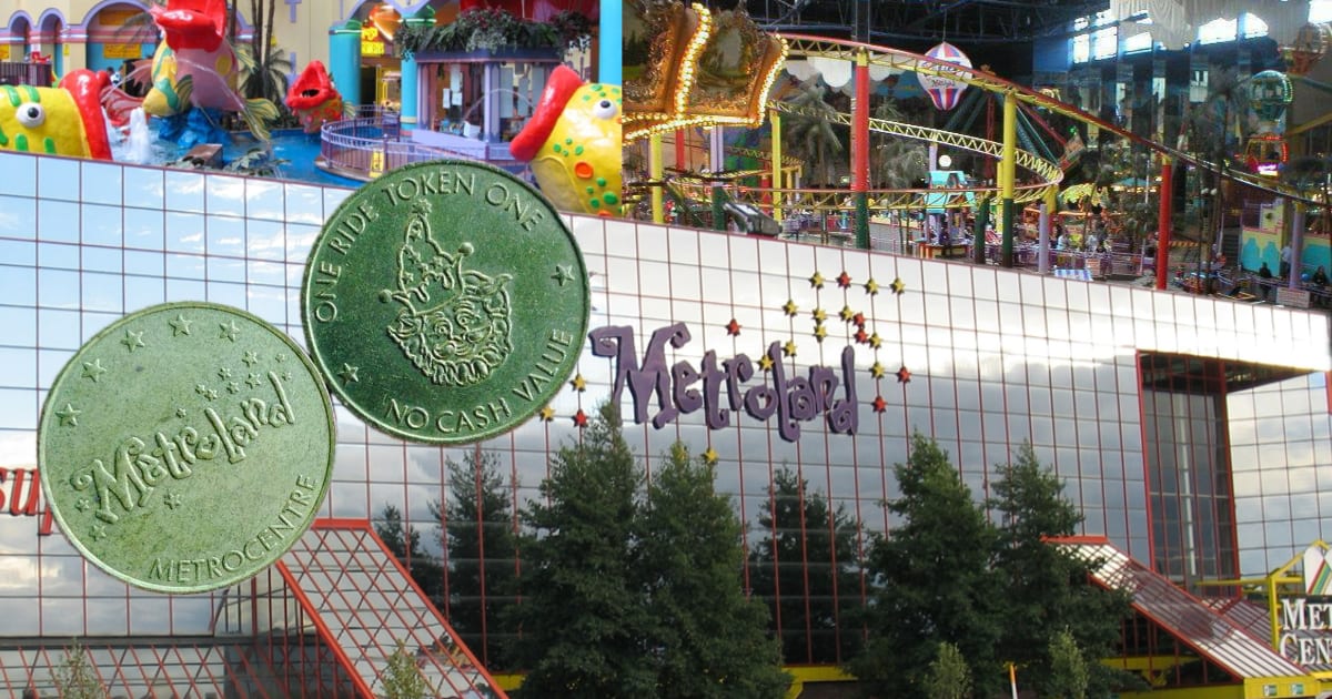 Metroland Gateshead theme park montage