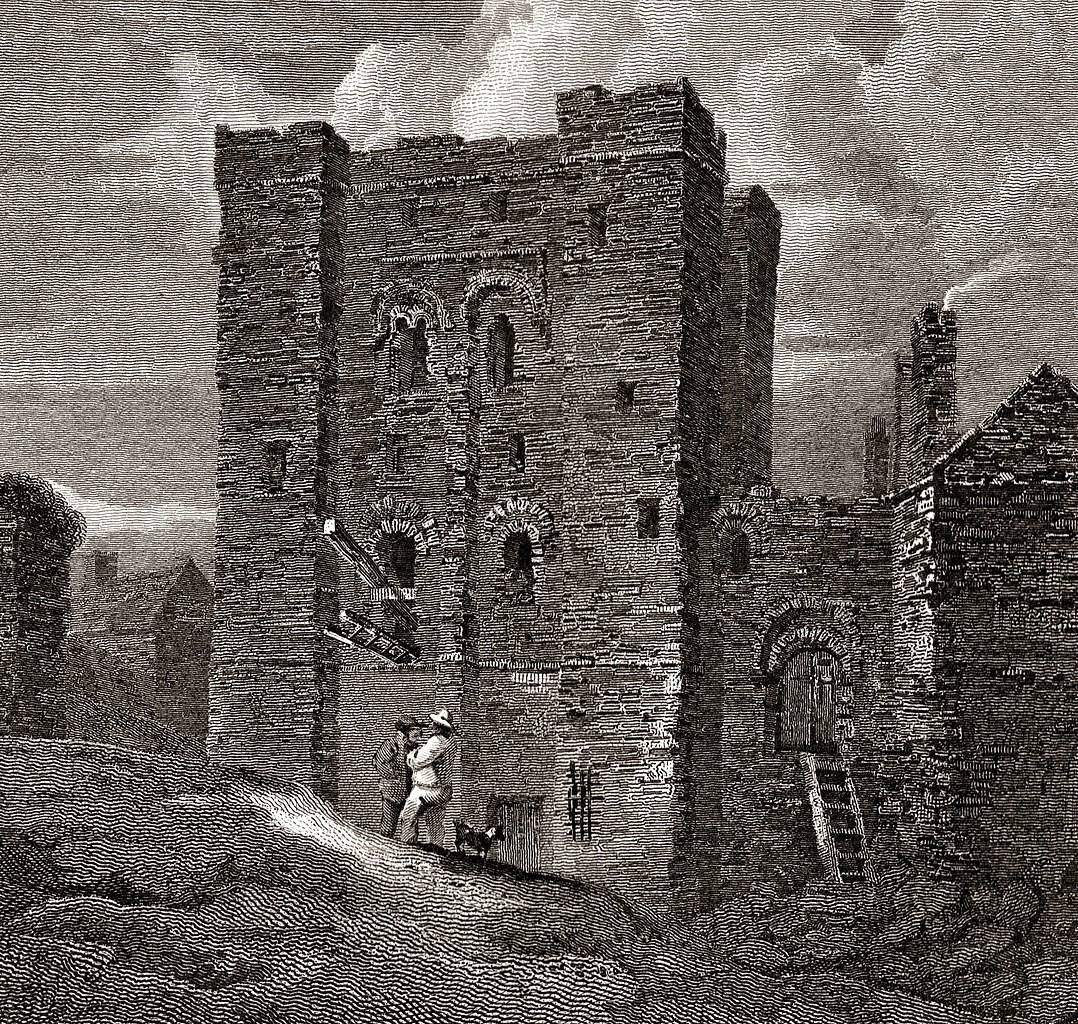 Newcastle castle in 1814